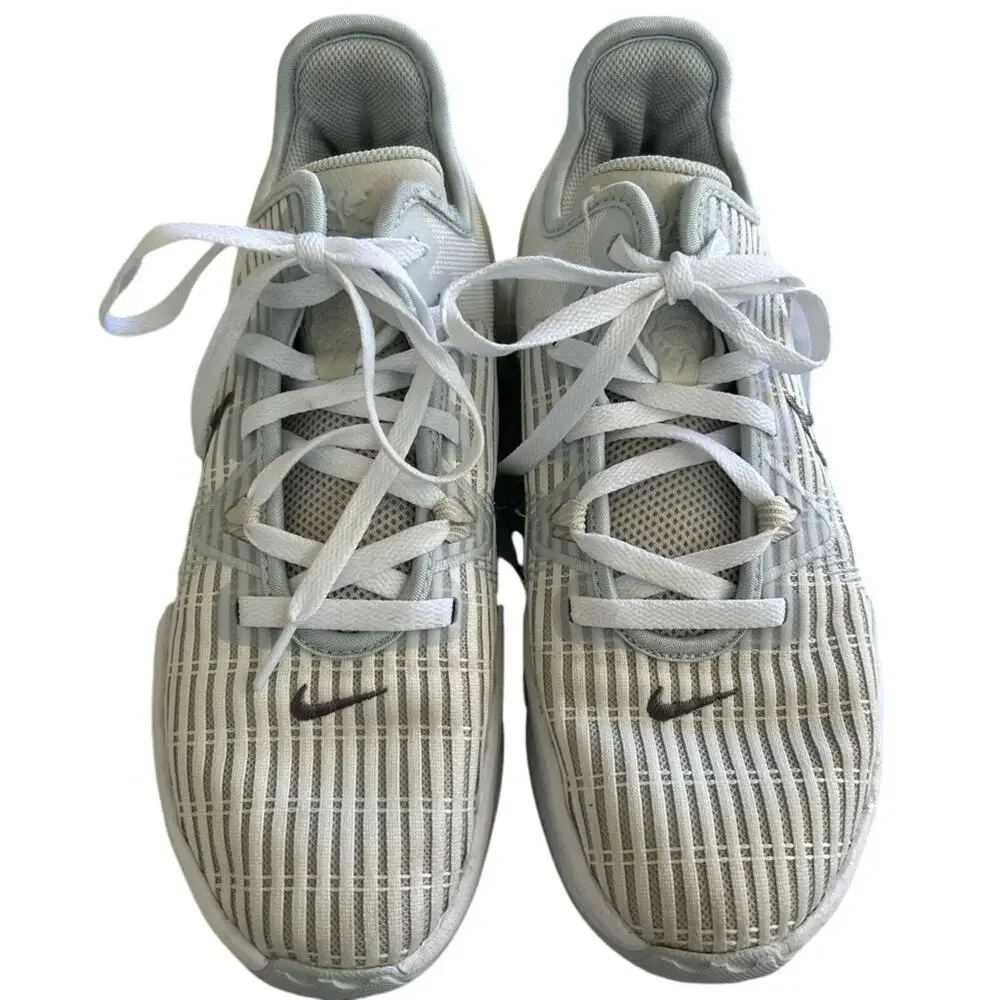 Nike Men’s LeBron Witness VI Gray Athletic Sneakers